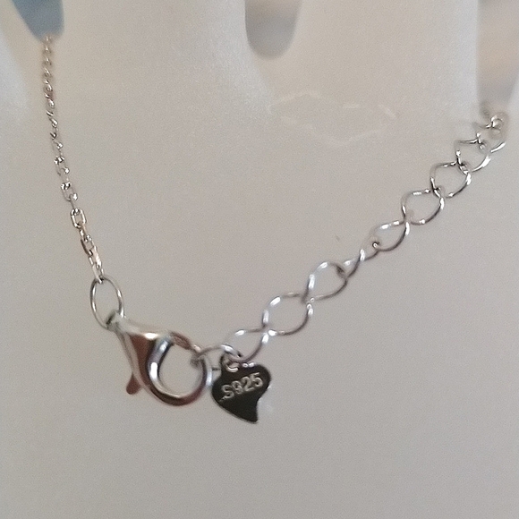 2/$30💕 BNWT Adjustable Sterling Silver Necklace - Picture 5 of 6